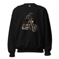 Rabe auf der Maschine – Sweatshirt – großer Frontdruck
