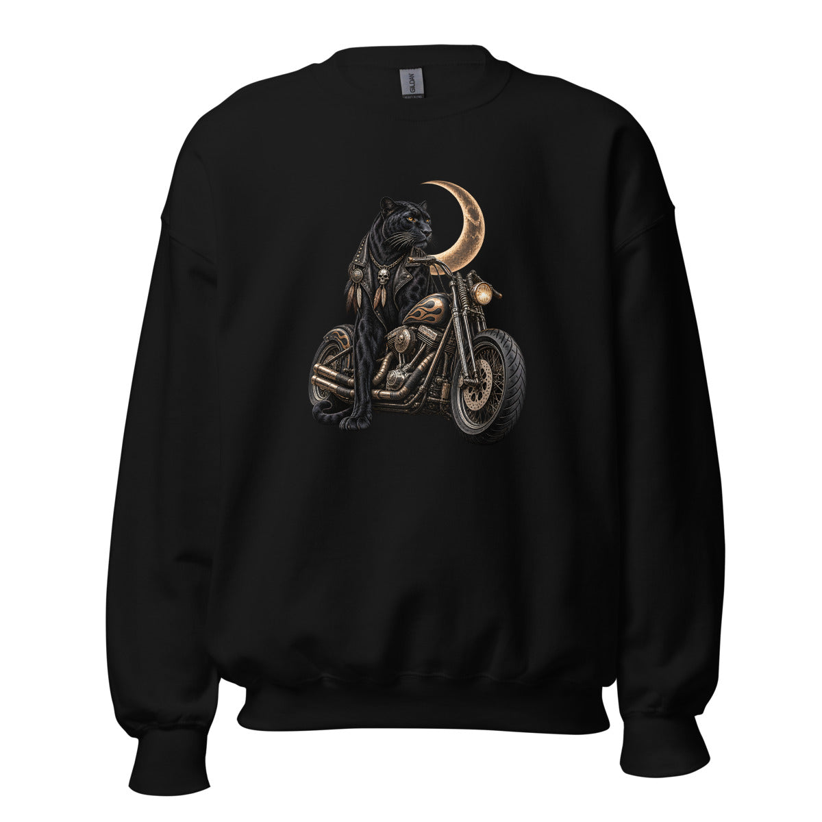 Mitternachtsmotor – Sweatshirt – großer Frontdruck