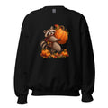 Kürbisernte mit Waschbär – Sweatshirt – großer Frontdruck