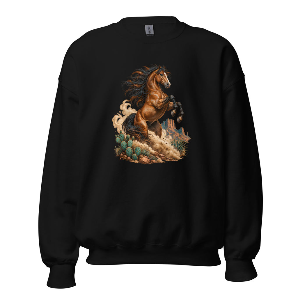 Wilder Mustang – Sweatshirt – großer Frontdruck