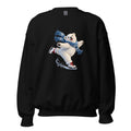 Eisbär auf Schlittschuhen – Sweatshirt – großer Frontdruck