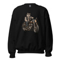 Wolf im Leder – Sweatshirt – großer Frontdruck