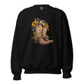 Stiefel mit Geschichte – Sweatshirt – großer Frontdruck
