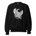 Schneeeule im Mondlicht – Sweatshirt – großer Frontdruck