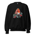 Rotkehlchen im Frost – Sweatshirt – großer Frontdruck