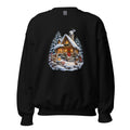Hütte im Schneetraum – Sweatshirt – großer Frontdruck