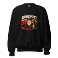 Ruhrpott Bergmann mit Herz und Grubenlampe – Sweatshirt – großer Frontdruck