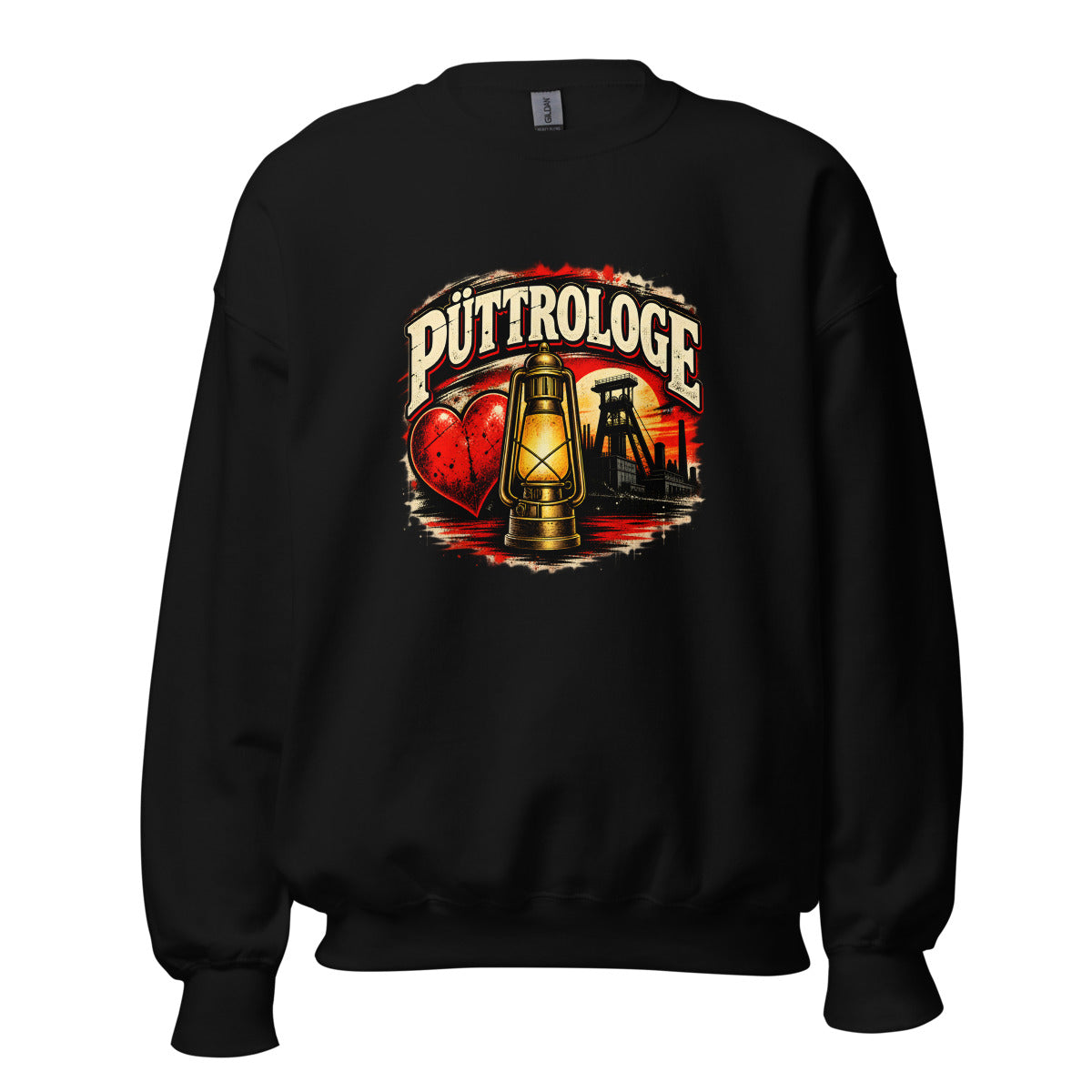 Püttrologe – Sweatshirt – großer Frontdruck