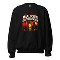 Maalochen statt Quatschen – Sweatshirt – großer Frontdruck