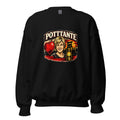POTTANTE Bergbau Frau mit Laterne – Sweatshirt – großer Frontdruck