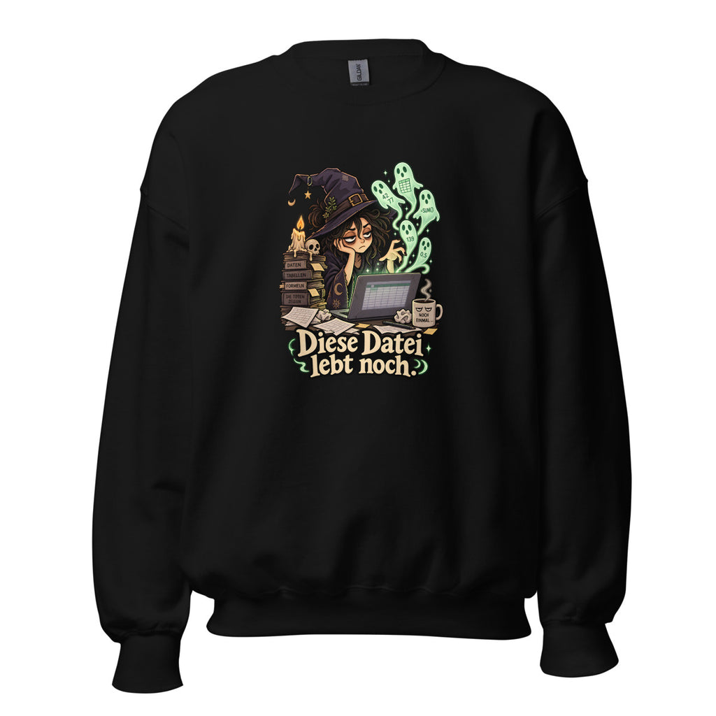 Excel-Nekromant – Sweatshirt – großer Frontdruck