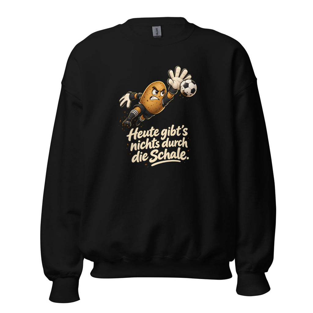 Torwart-Kartoffel – Sweatshirt – großer Frontdruck