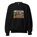 Legends Never Die mit Skelett und Hund – Sweatshirt – großer Frontdruck