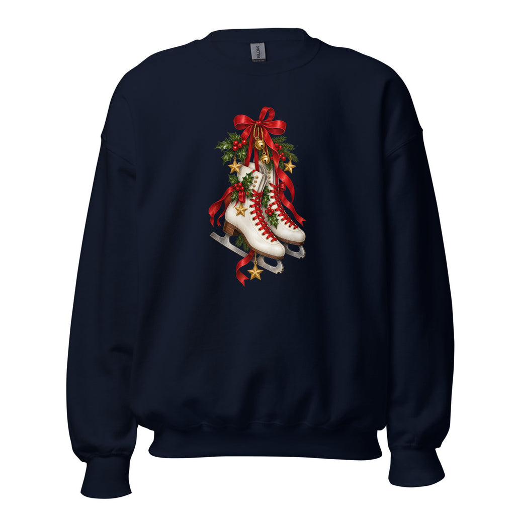 Schlittschuhzauber – Sweatshirt – großer Frontdruck