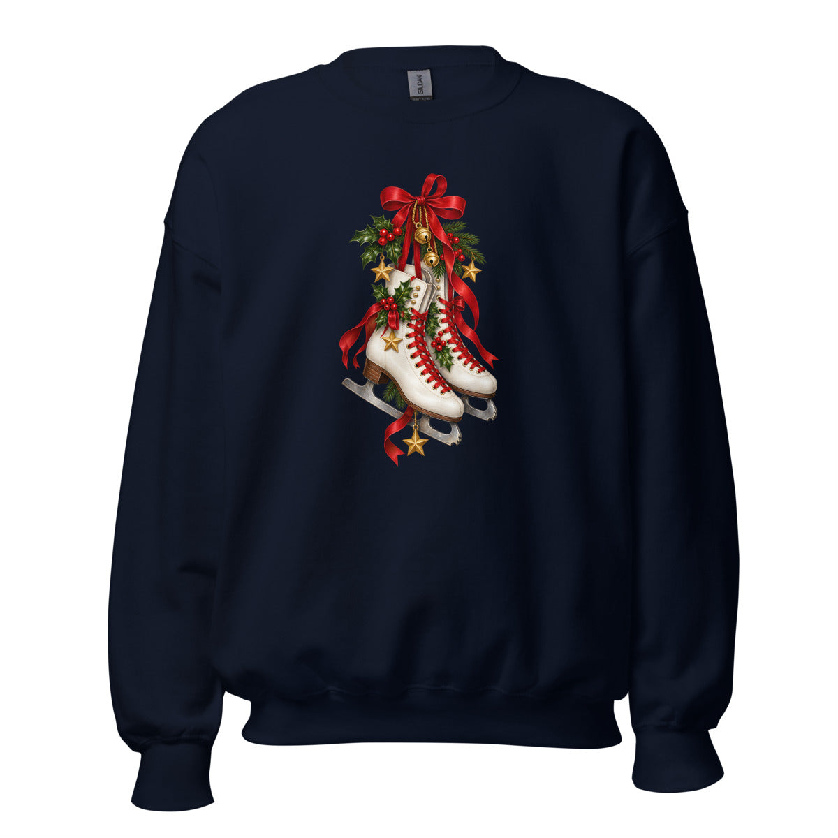 Schlittschuhzauber – Sweatshirt – großer Frontdruck