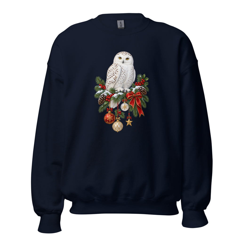 Wintereule – Sweatshirt – großer Frontdruck