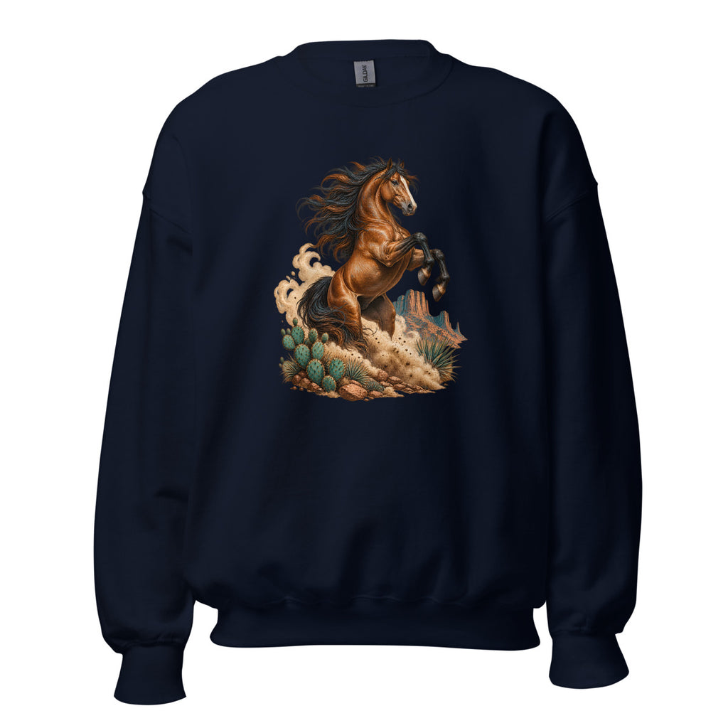 Wilder Mustang – Sweatshirt – großer Frontdruck