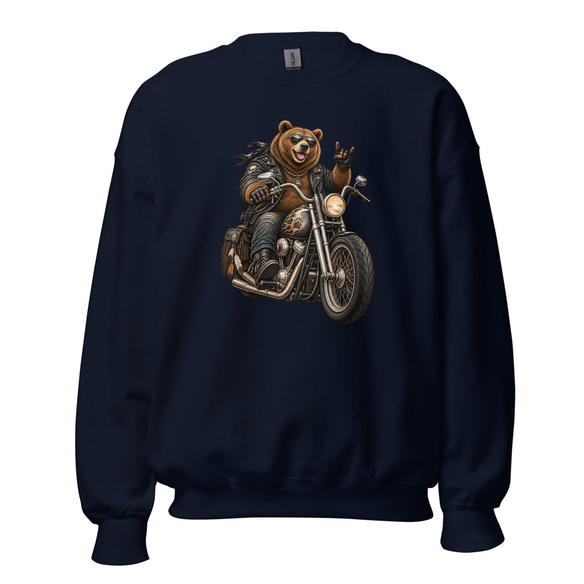 Bär auf Tour – Sweatshirt – großer Frontdruck