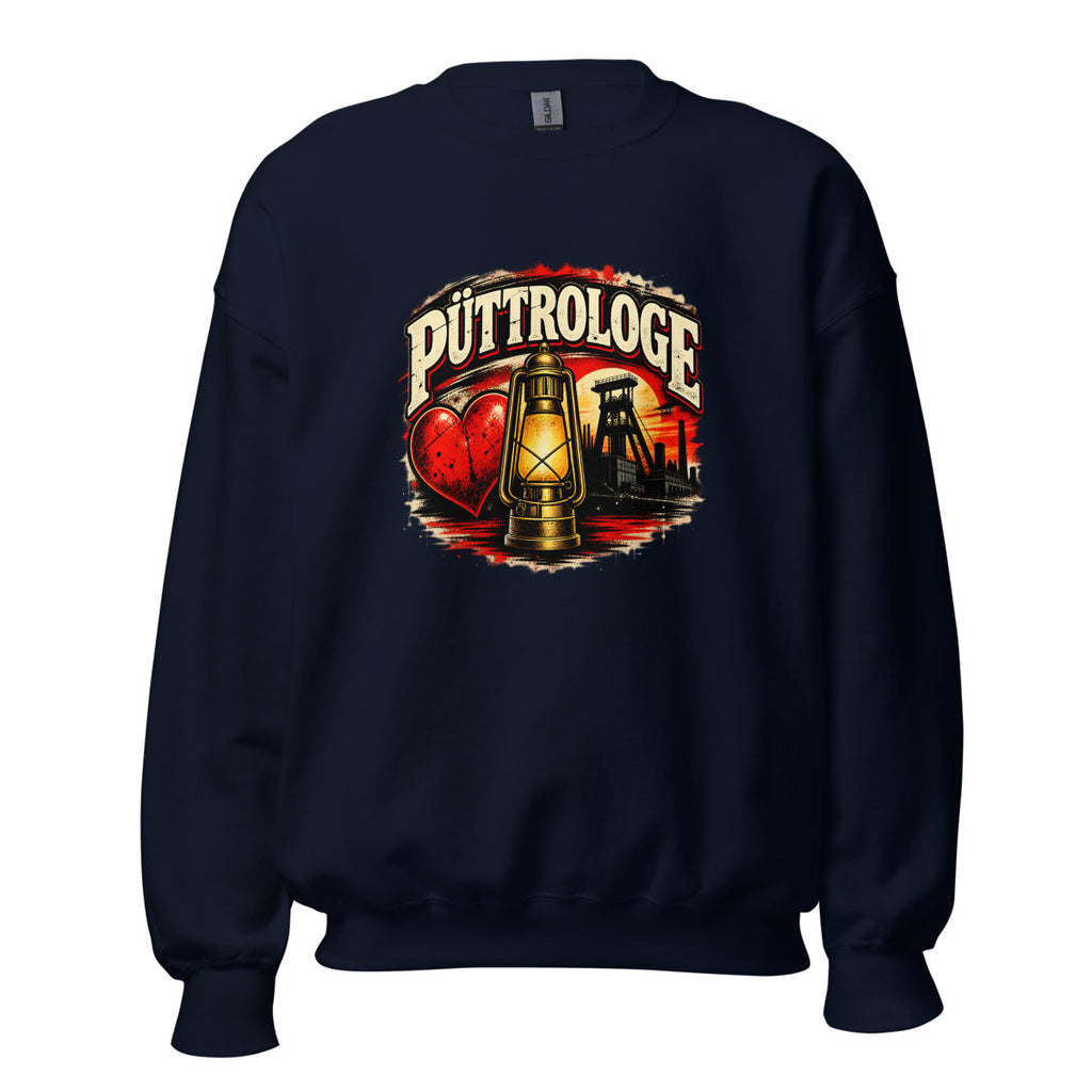Püttrologe – Sweatshirt – großer Frontdruck