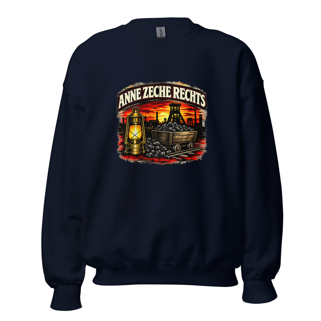 Anne Zeche Rechts – Sweatshirt – großer Frontdruck