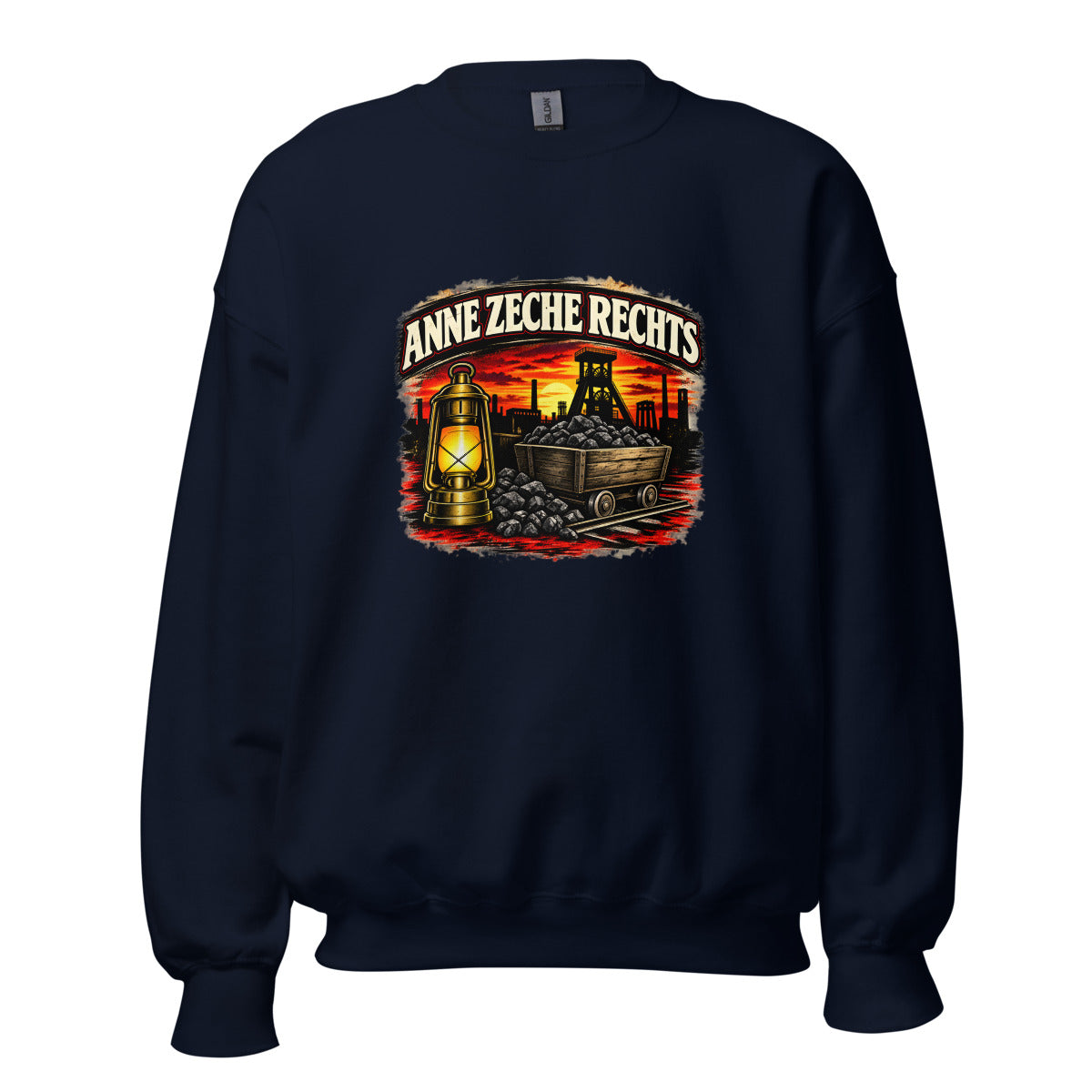 Anne Zeche Rechts – Sweatshirt – großer Frontdruck