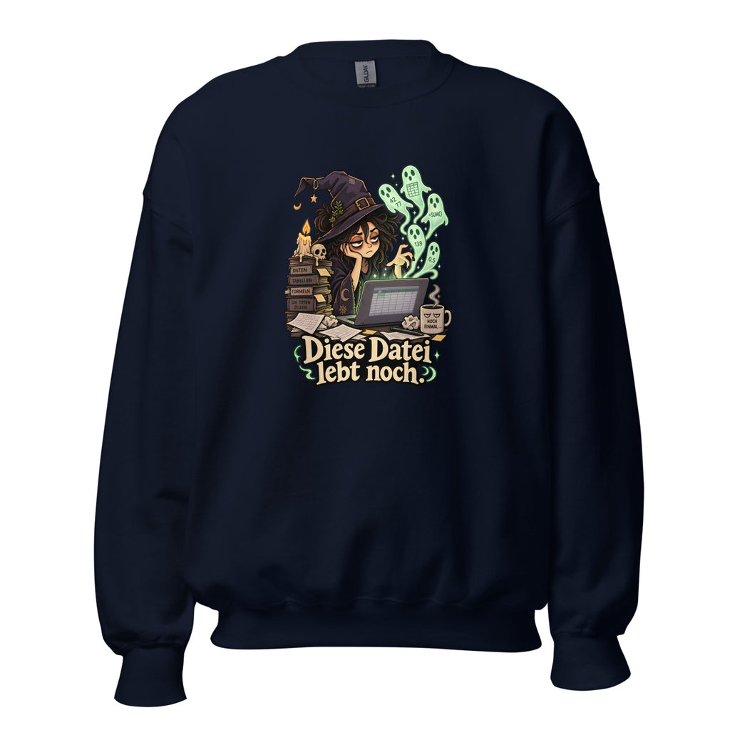 Excel-Nekromant – Sweatshirt – großer Frontdruck