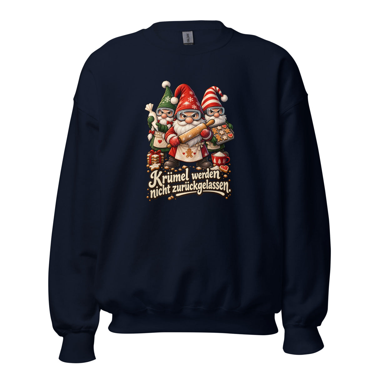 Plätzchen-Sondereinsatzkommando – Sweatshirt – großer Frontdruck
