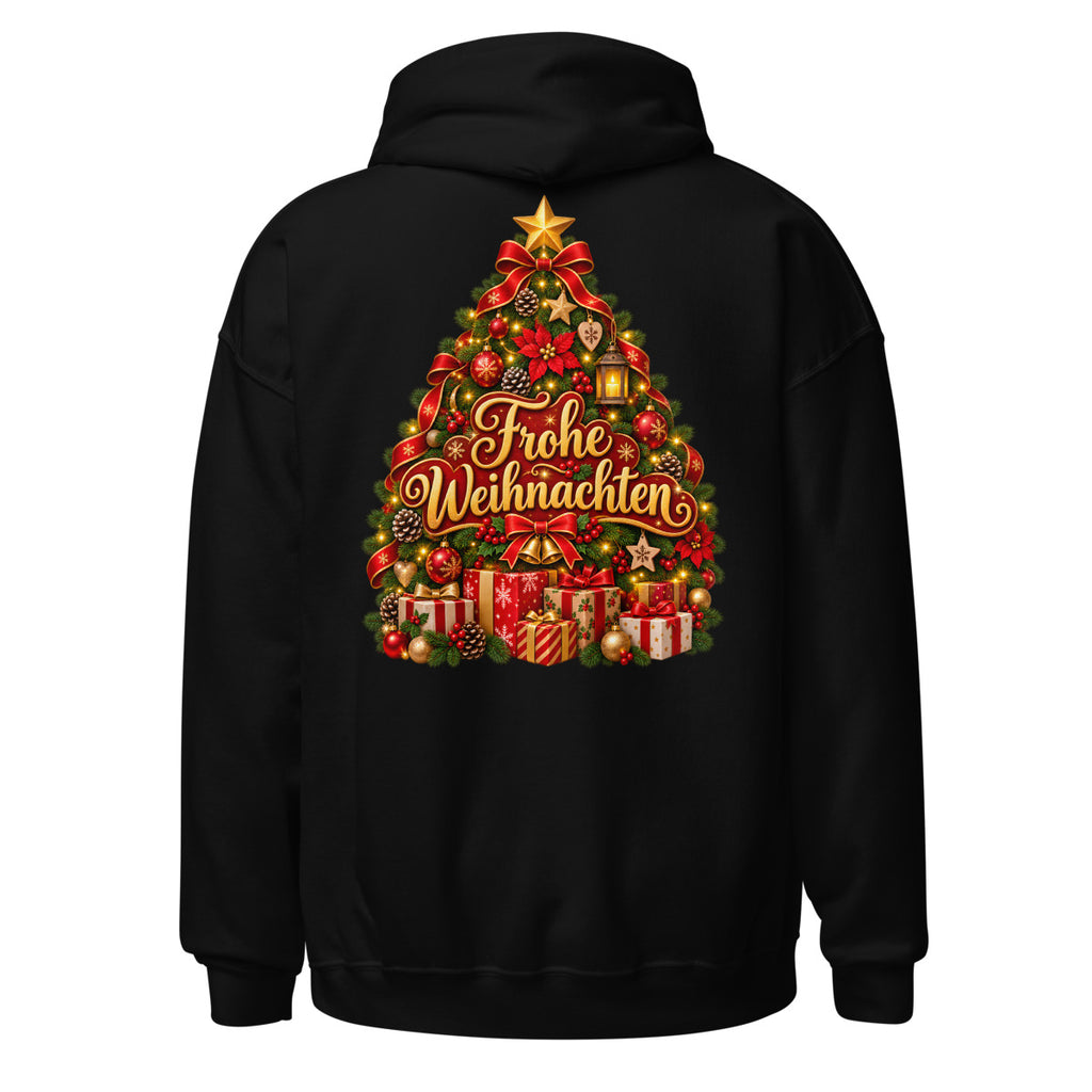 Weihnachtsbaum mit Schriftzug. – Unisex Heavy Blend Hoodie | Gildan 18500