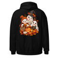 Geistergruppe mit Herbstgetraenken. – Unisex Heavy Blend Hoodie | Gildan 18500