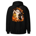 Geist mit Katze und Laterne. – Unisex Heavy Blend Hoodie | Gildan 18500