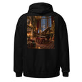 Weihnachtliches Musikzimmer – Hoodie – großer Rückendruck