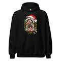 Festlicher Waschbär – Hoodie – großer Frontdruck