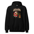 Lieb oder böse. Hauptsache Feierabend. – Hoodie – großer Frontdruck