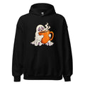 Kaffeegeist im Morgenmodus – Hoodie – großer Frontdruck