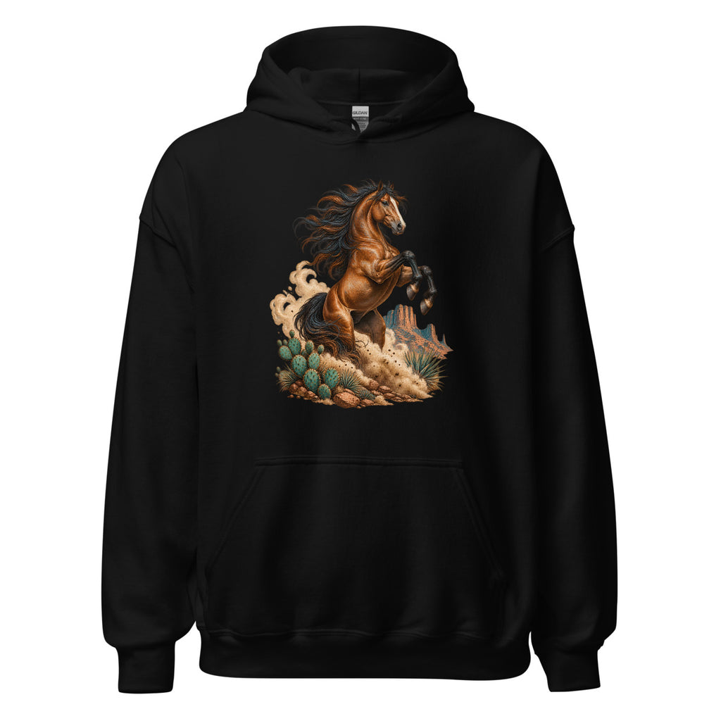 Wilder Mustang – Hoodie – großer Frontdruck