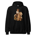 Cowgirl der Prärie – Hoodie – großer Frontdruck