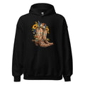 Stiefel mit Geschichte – Hoodie – großer Frontdruck