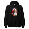 Pinguin mit Kakao – Hoodie – großer Frontdruck