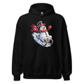 Schneemann auf Abwegen – Hoodie – großer Frontdruck