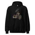 Rabe auf der Maschine – Hoodie – großer Frontdruck