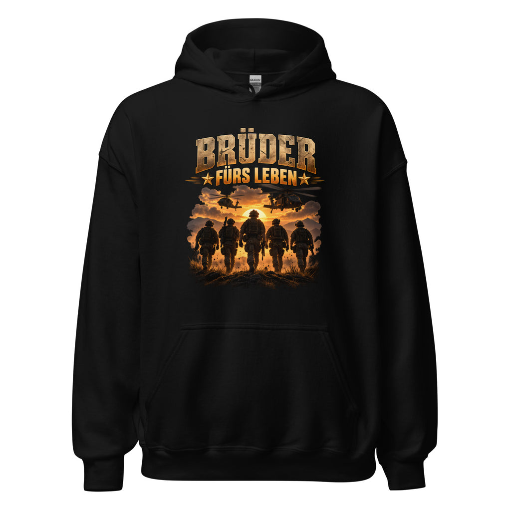 Brüder fürs Leben – Hoodie – großer Frontdruck