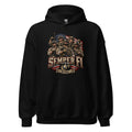 USMC Semper Fi Gruppe mit Flagge – Hoodie – großer Frontdruck