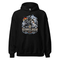 Gebirgsjäger Soldat im Schnee – Hoodie – großer Frontdruck