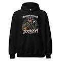 Man nennt mich auch Jockey! – Hoodie – großer Frontdruck