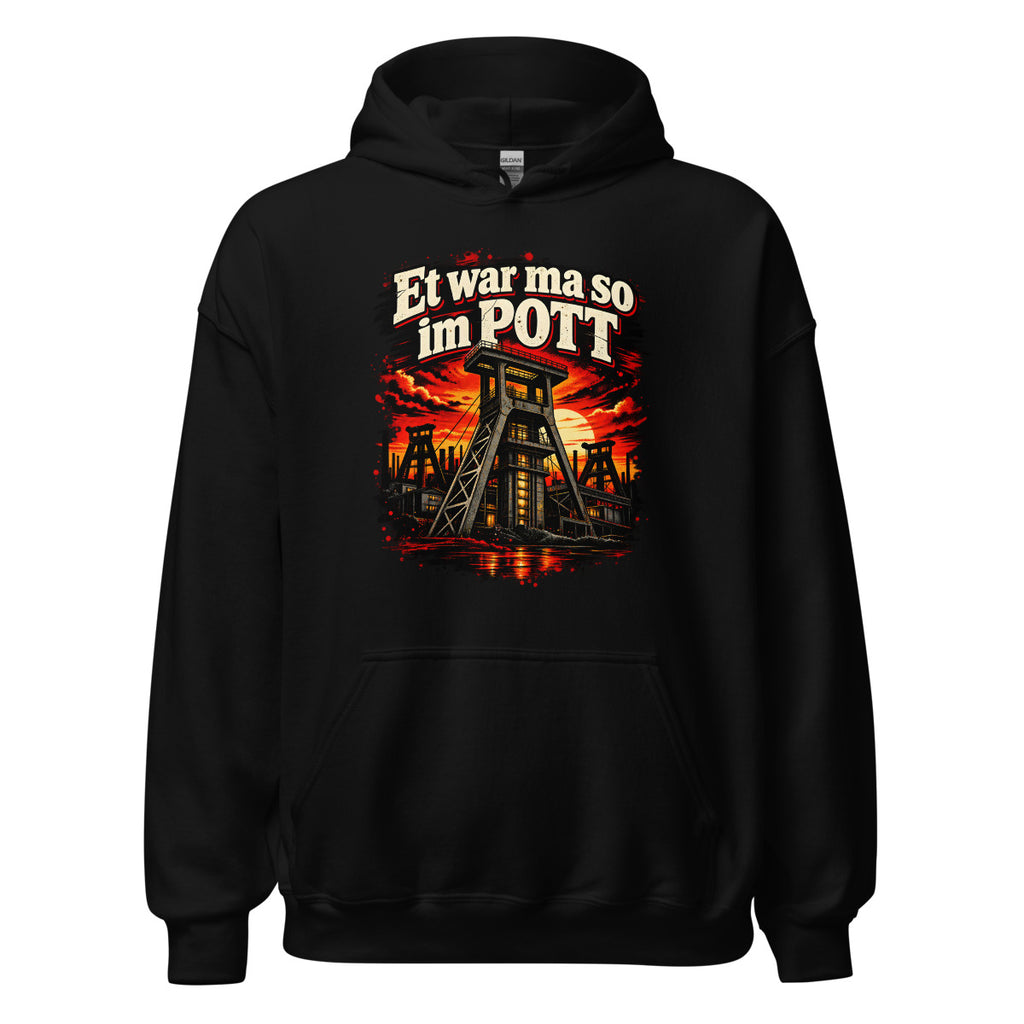 Et war ma so im Pott – Hoodie – großer Frontdruck