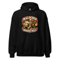 Malocher mit Bier und Grubenlampe – Hoodie – großer Frontdruck