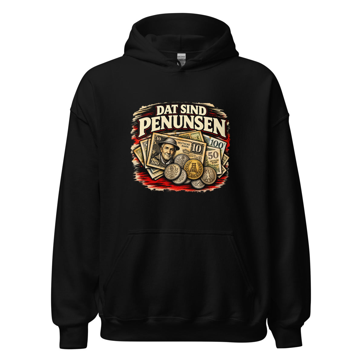 Dat sind Penunsen – Hoodie – großer Frontdruck
