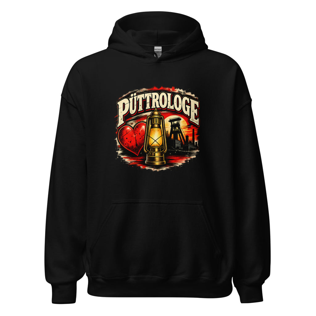 Püttrologe – Hoodie – großer Frontdruck