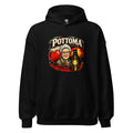 POTOMA mit älterer Frau, Bergbau und Laterne – Hoodie – großer Frontdruck