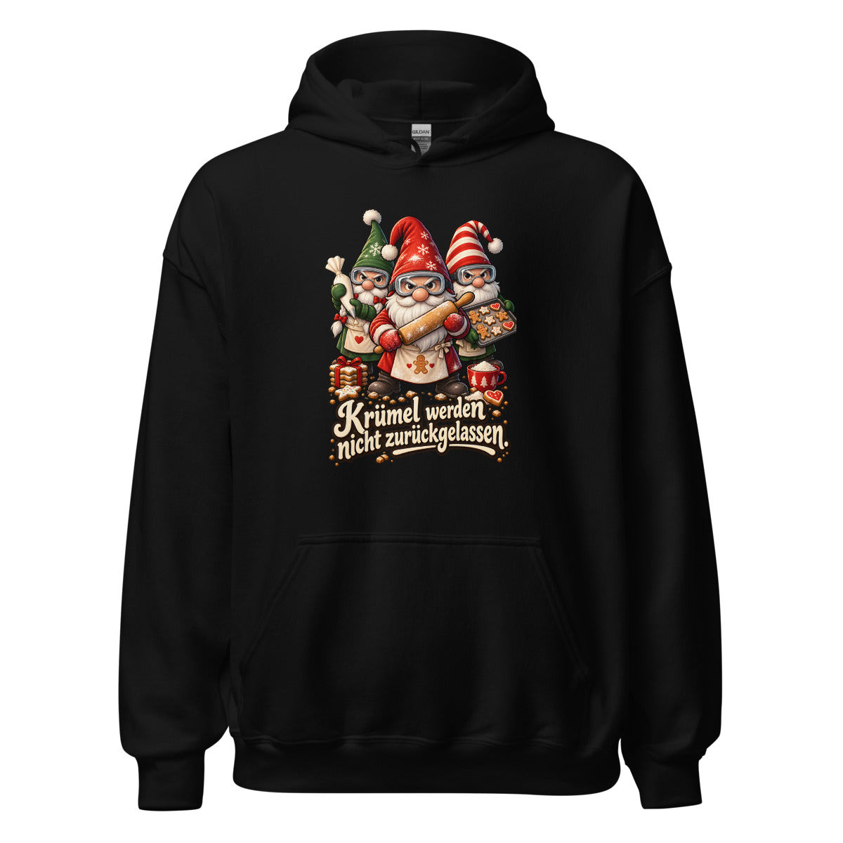 Plätzchen-Sondereinsatzkommando – Hoodie – großer Frontdruck